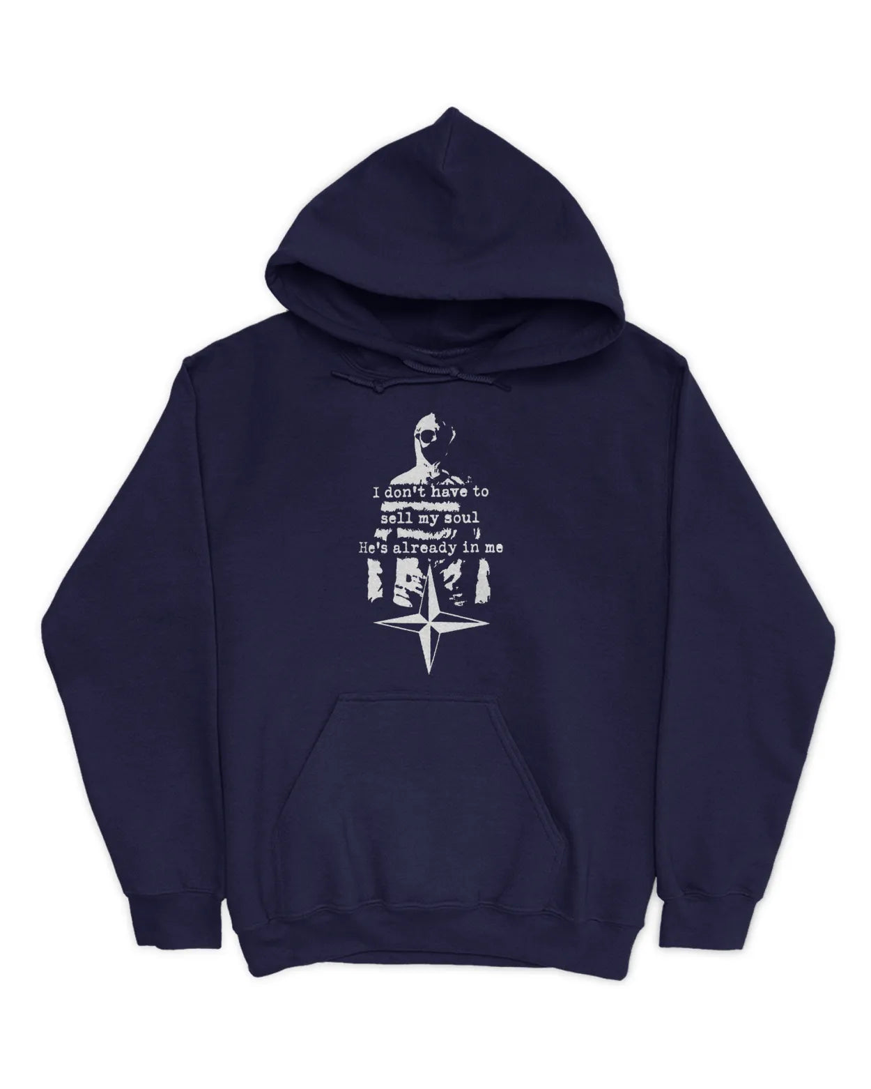 Category C Graphic Hoodie – Sell My Soul | White, Black, Navy