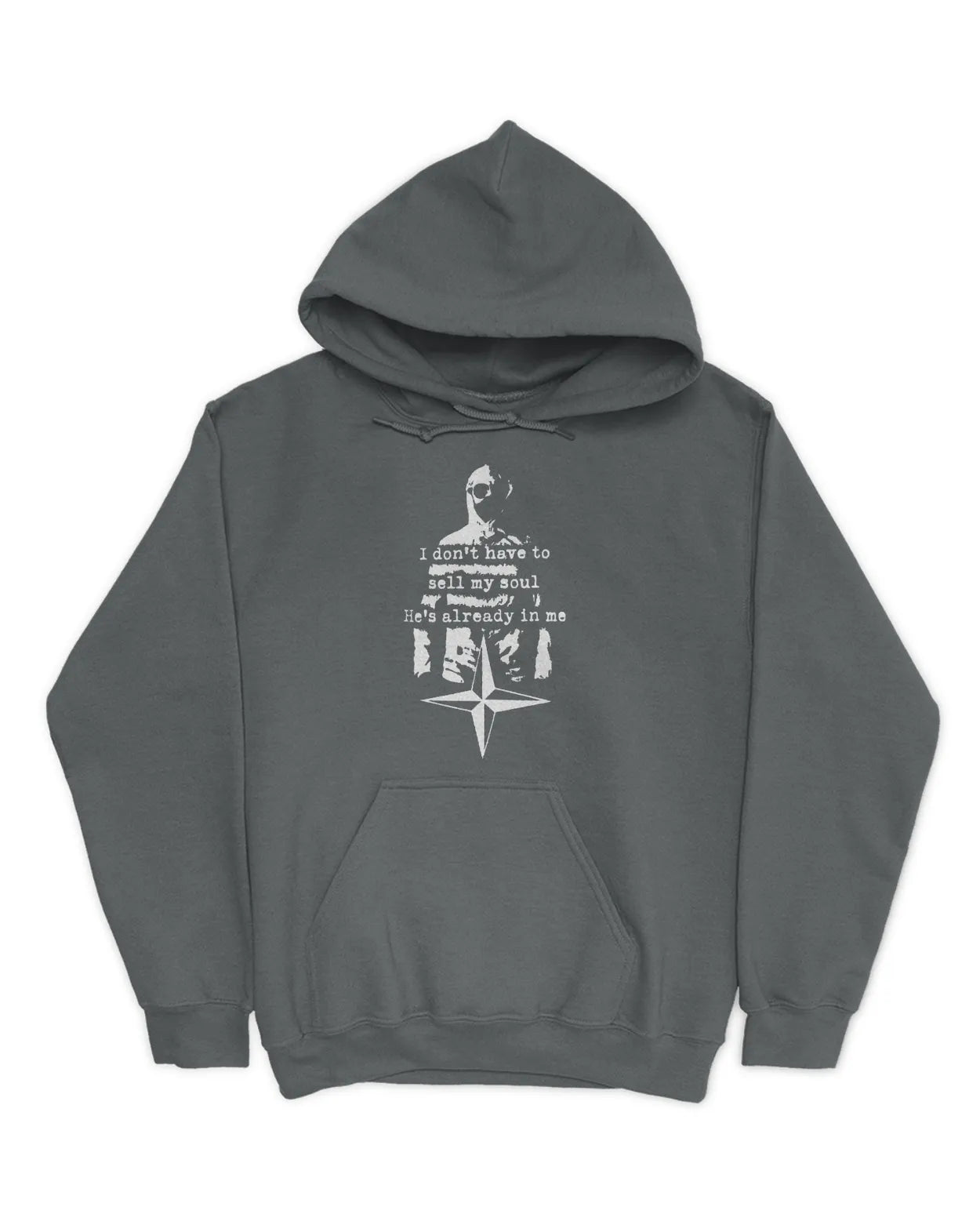 Category C Graphic Hoodie – Sell My Soul | White, Black, Navy