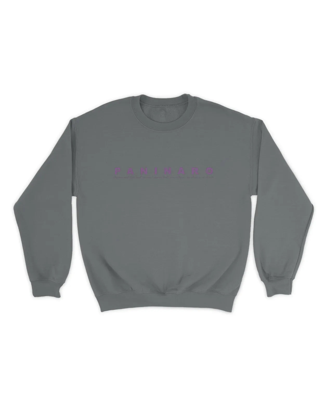 Category C Graphic Sweatshirt – Paninaro Script | White, Black, Navy