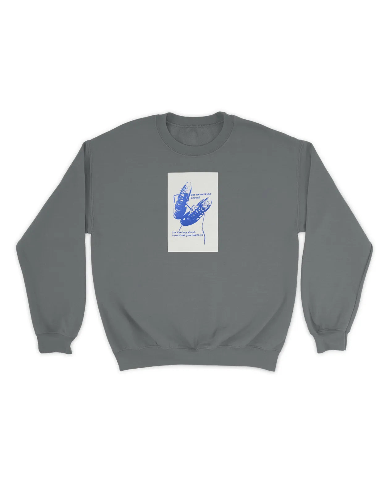 Category C Graphic Sweatshirt – About Town | White, Black, Navy