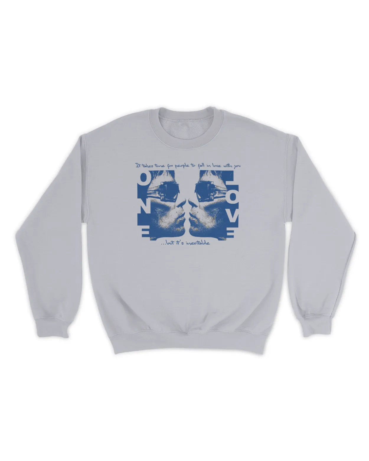 Category C Graphic Sweatshirt – Inevitable | White, Black, Navy