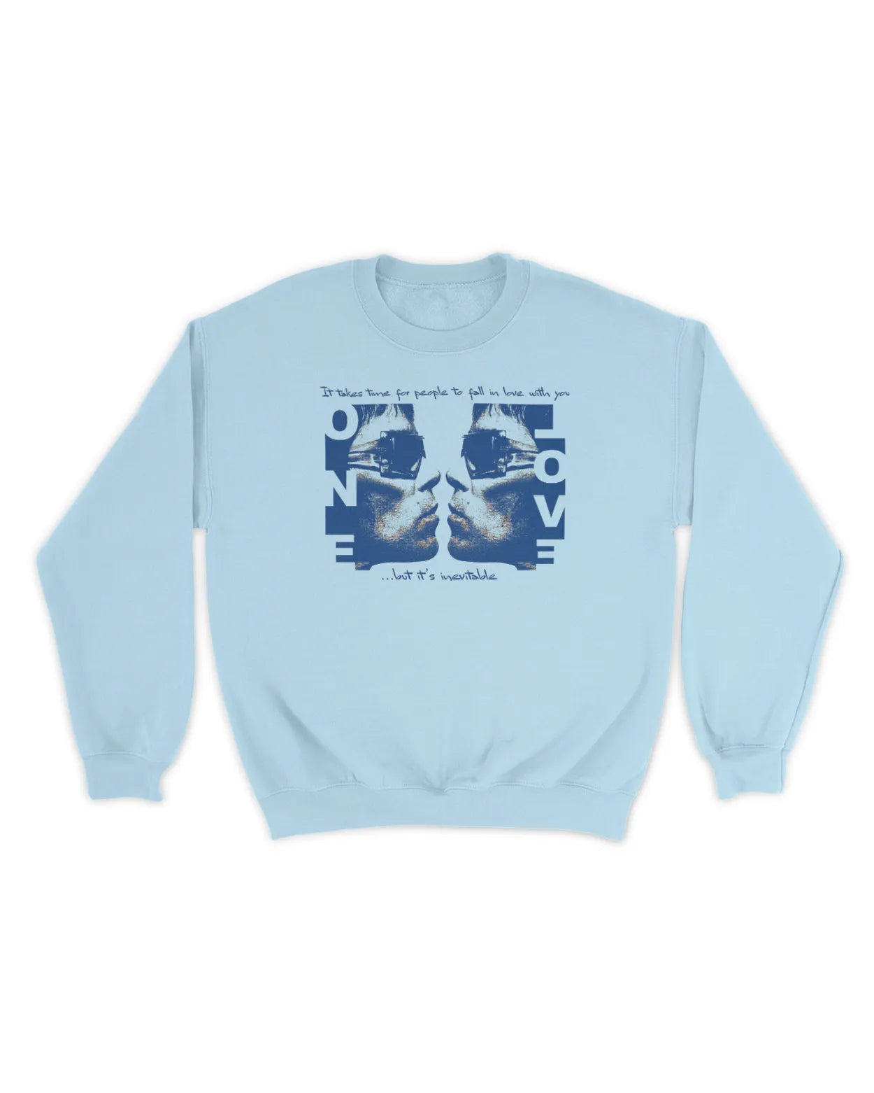 Category C Graphic Sweatshirt – Inevitable | White, Black, Navy
