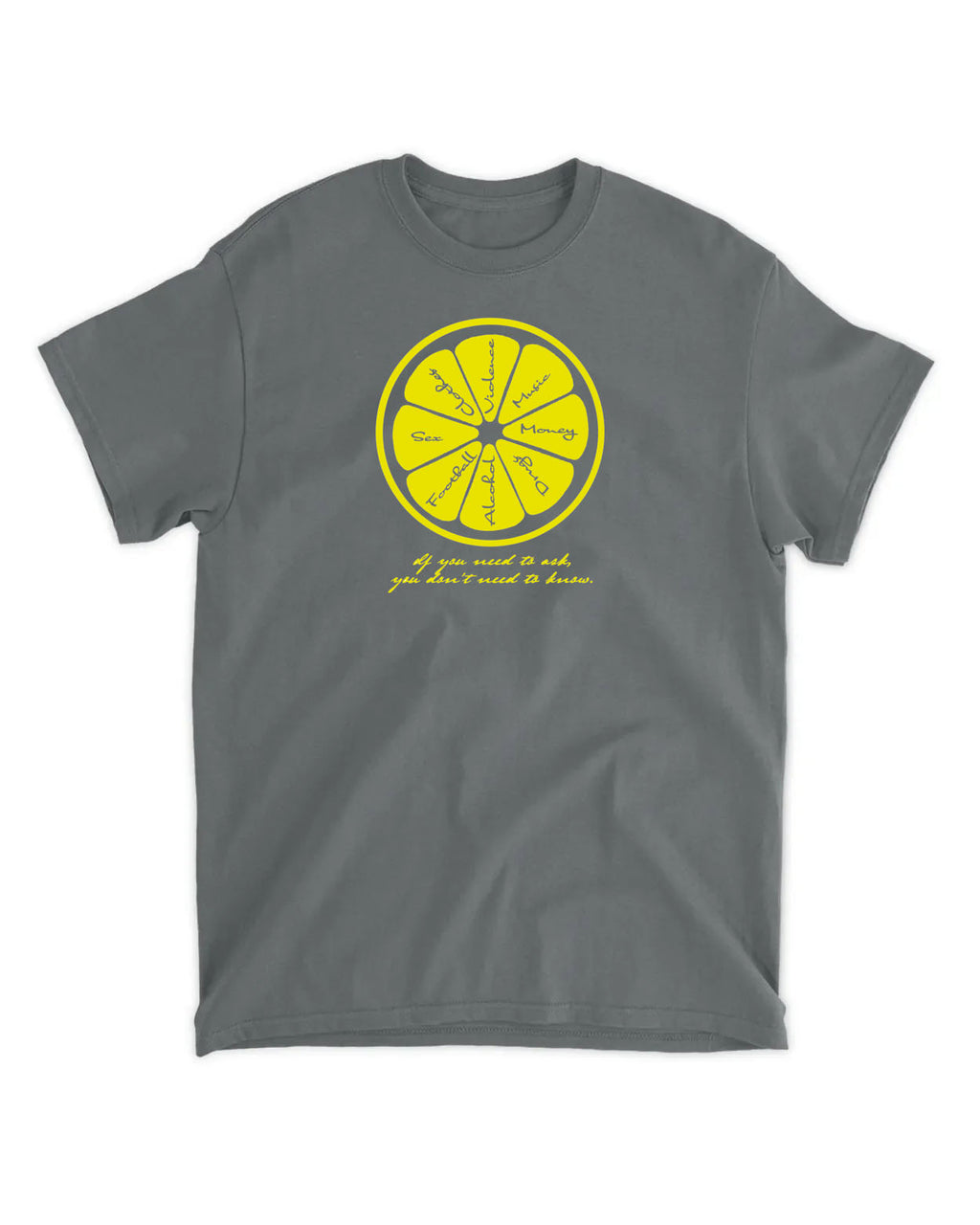Category C Graphic T-Shirt – Lemon | White, Black, Navy