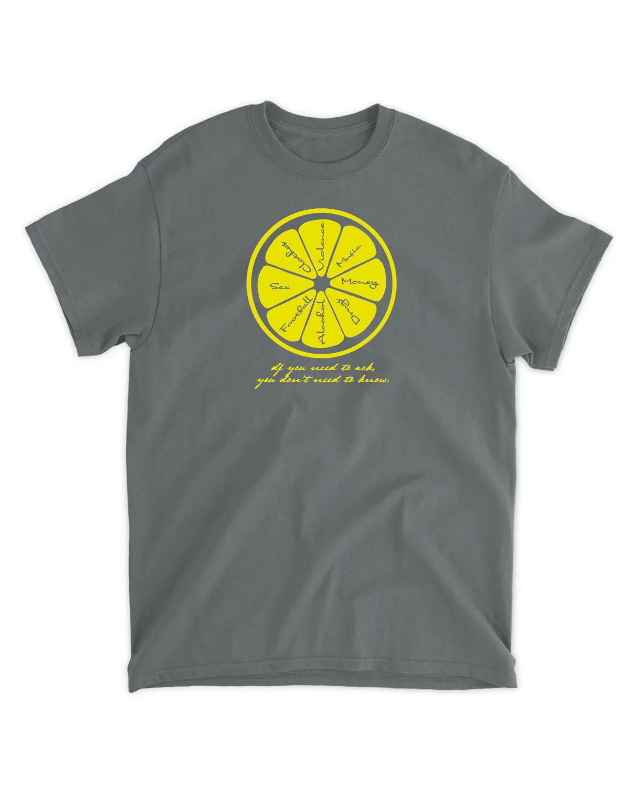 Category C Graphic T-Shirt – Lemon | White, Black, Navy
