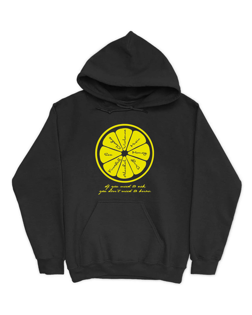 Category C Graphic Hoodie – Lemon | White, Black, Navy