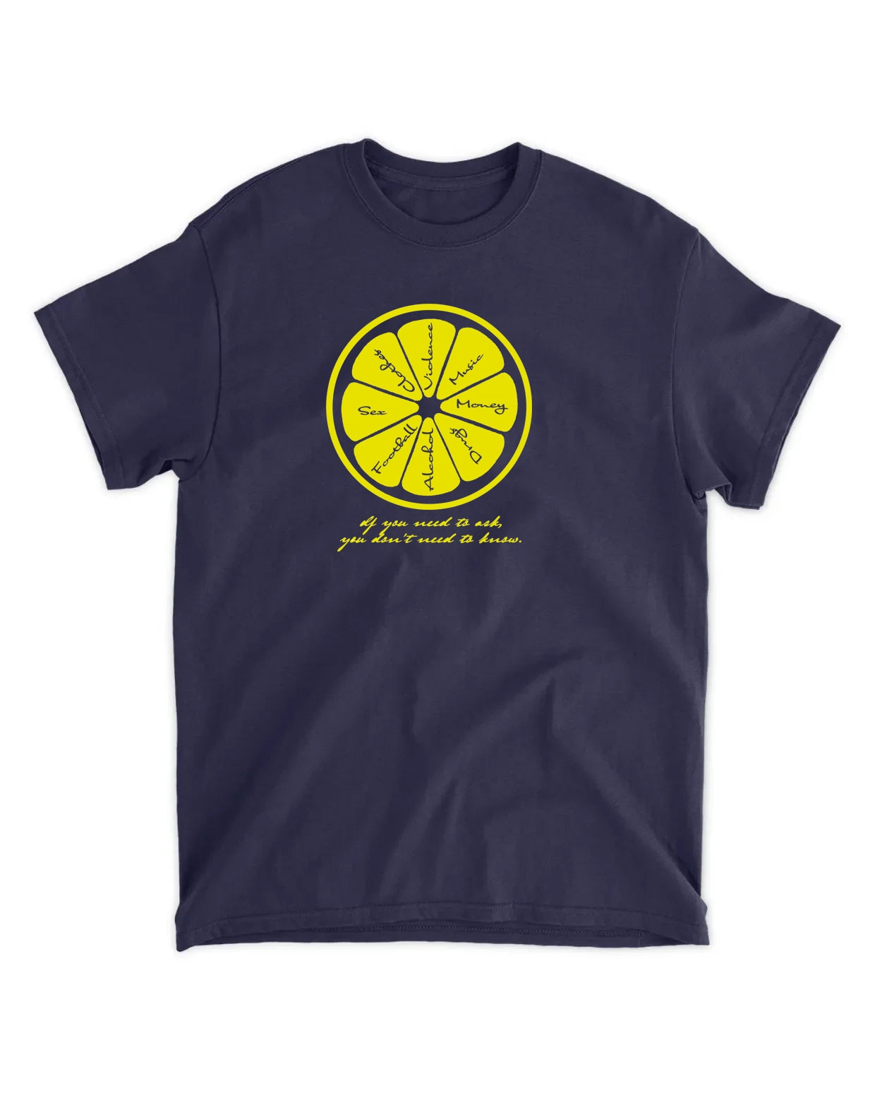 Category C Graphic T-Shirt – Lemon | White, Black, Navy