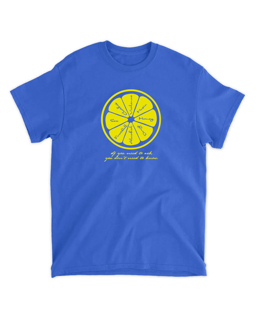 Category C Graphic T-Shirt – Lemon | White, Black, Navy